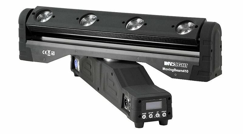 INVOLIGHT MovingBeam410 - моторизованная LED панель, 4 шт. х 10 Вт белый (LumiEngine), DMX-512 от компании MetSnab - фото 1