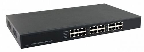 Инжектор PoE OSNOVO Midspan-12/180RG Gigabit Ethernet на 12 портов. Соответствует стандартам PoE IEEE 802.3af/at. от компании MetSnab - фото 1