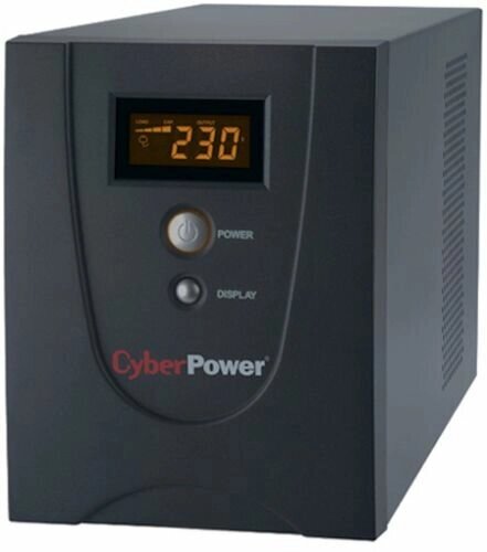 Источник бесперебойного питания CyberPower VALUE 1500ELCD line-interactive, 1500VA/900W, GreenPower, диап. от компании MetSnab - фото 1