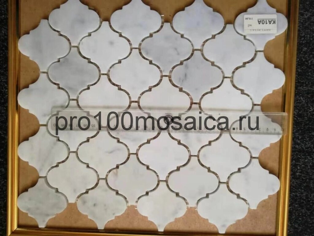 KA10A. Мозаика серия Камень чип 80*70, размер, мм: 330*278*6 (Happy Mosaic) (ЕД. ИЗМ.: м2) от компании MetSnab - фото 1