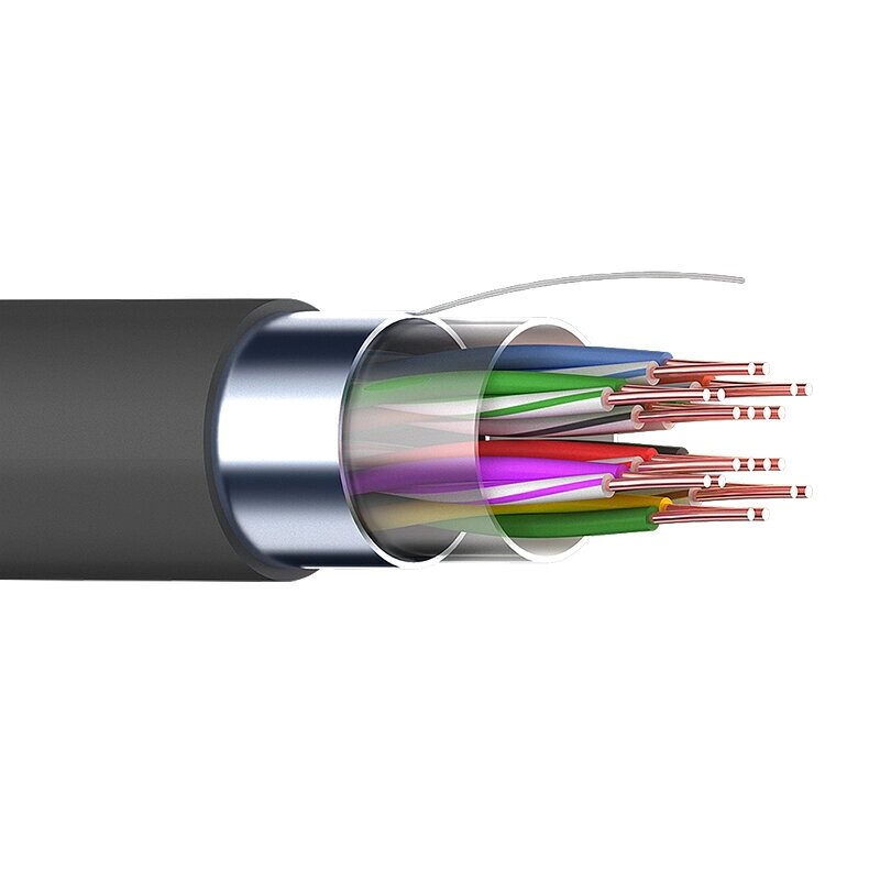 Кабель FTP FTP REXANT 10PR 24AWG, CAT5, наружный (OUTDOOR), бухта 305 м от компании MetSnab - фото 1