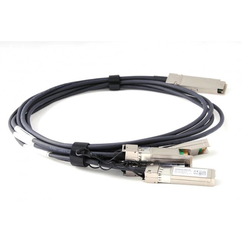 Кабель HUAWEI DAC QSFP+/4SFP+ 40GE 1M QSFP-4SFP10G-CU1M от компании MetSnab - фото 1