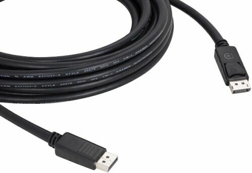 Кабель интерфейсный DisplayPort Kramer C-DP-35 97-0617035 20M/20M, 10.6 м, черный от компании MetSnab - фото 1