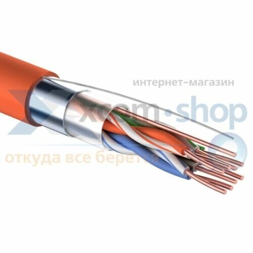 Кабель Rexant FTP 4PR 24AWG CAT5e 305м нг (А)-HF 01-0150 от компании MetSnab - фото 1