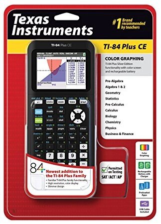 Калькулятор графический Texas Instruments TI-84 Plus CE-T от компании MetSnab - фото 1