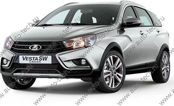 Капот LADA Vesta SW/ SW Cross/Sedan в цвет 691 Платина ( серебристый) Lada 8450039378-691 от компании MetSnab - фото 1