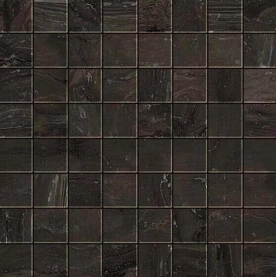 Керамическая мозаика Atlas Concorde Marvel Edge Мозаика Керамогранит Absolute Brown Mosaico Matt 30х30 (м2) от компании MetSnab - фото 1