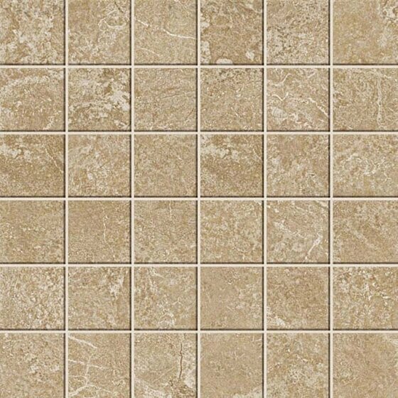 Керамическая мозаика Атлас Конкорд Мозаика Керамогранит FORCE форс Beige Mosaic Lapp Беж Мозаика Лапп 30х30 (м2) от компании MetSnab - фото 1