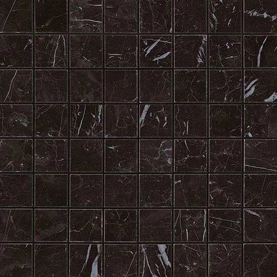 Керамогранит Atlas Concorde (италия) Marvel Stone Nero Marquina Mosaico Matt AS3Z 300x300 мм (Керамическая плитка для от компании MetSnab - фото 1