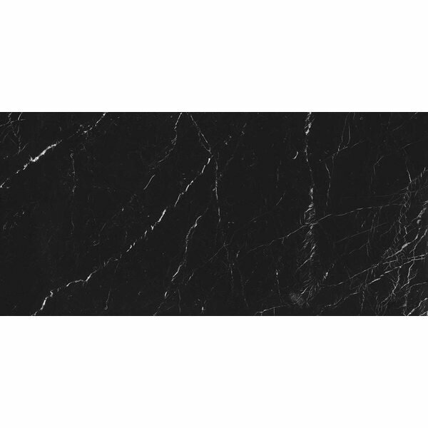 Керамогранит Marazzi Italy Grande Marble Look Elegant Black Satin M0Z9 162x324 полированный от компании MetSnab - фото 1