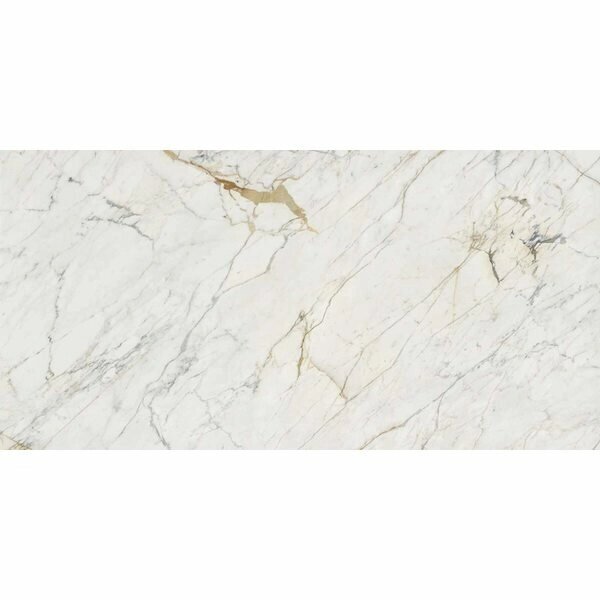 Керамогранит Marazzi Italy Grande Marble Look Golden White Lux M105 160x320 полированный от компании MetSnab - фото 1