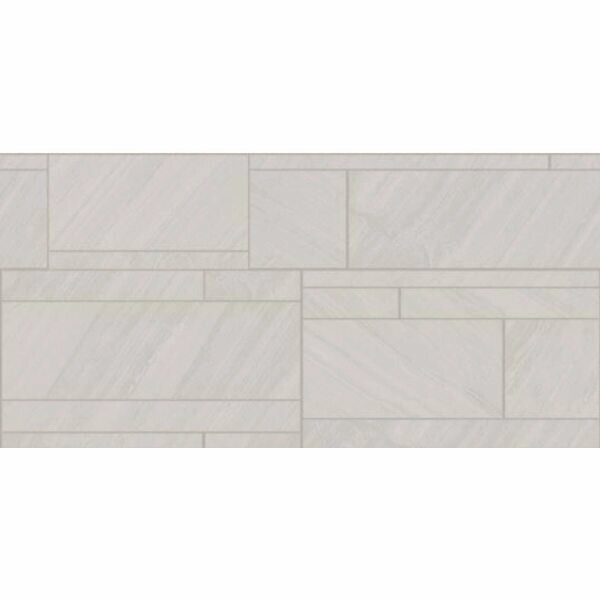 Керамогранит Marazzi Italy Mystone Lavagna Bianco Mosaico MD1J 30x60 матовый от компании MetSnab - фото 1