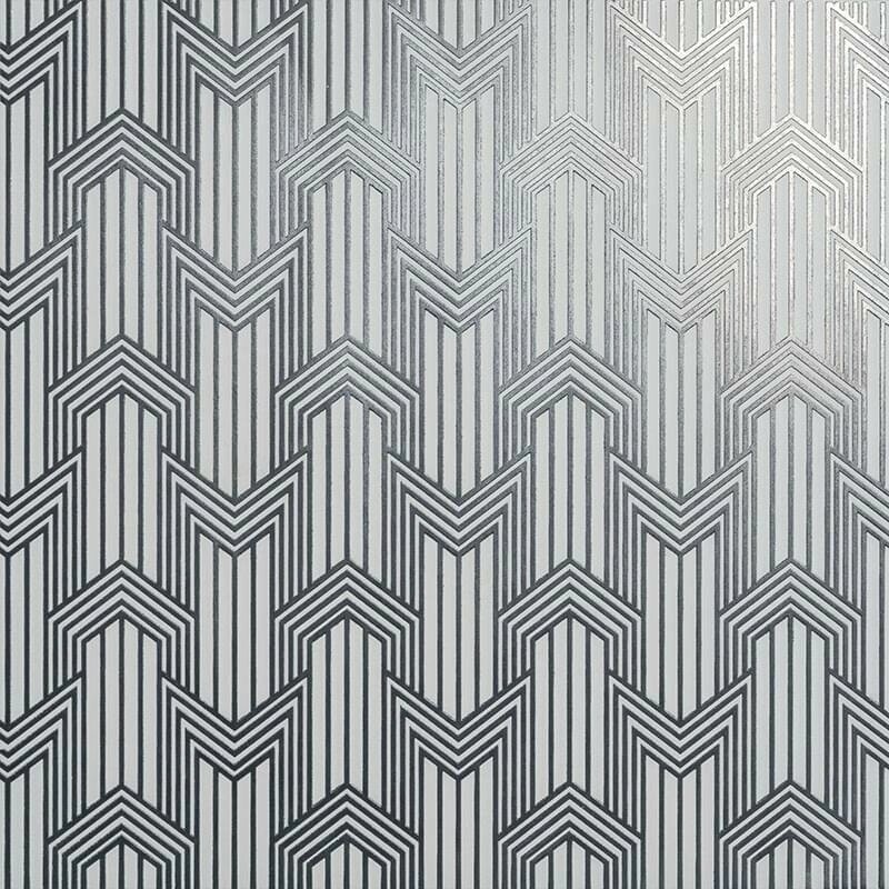 Керамогранит Petracers Swing Geometria Silver Sterling Su Bianco Mat 60x60 от компании MetSnab - фото 1