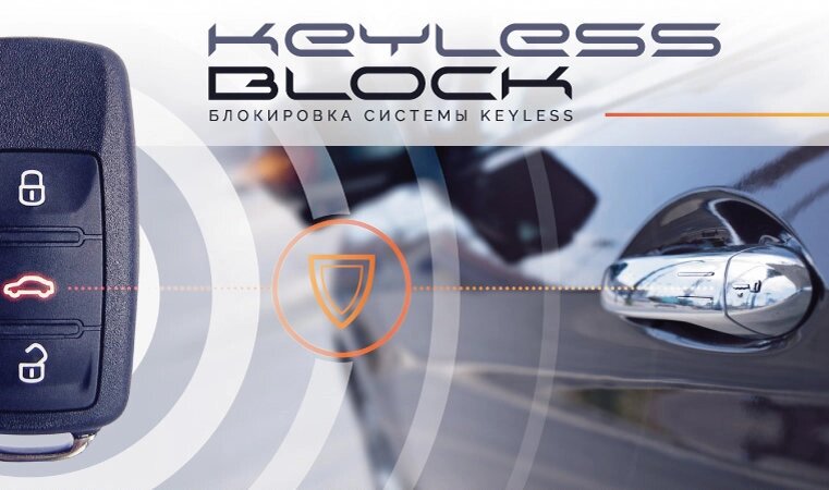 Keyless Block Защита автомобиля с системой бесключевого доступа от компании MetSnab - фото 1