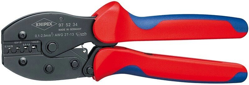 Клещи для опрессовки PreciForce KNIPEX 97 52 34 KN-975234 от компании MetSnab - фото 1