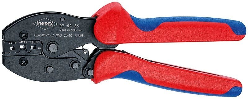 Клещи для опрессовки PreciForce KNIPEX 97 52 35 KN-975235 от компании MetSnab - фото 1