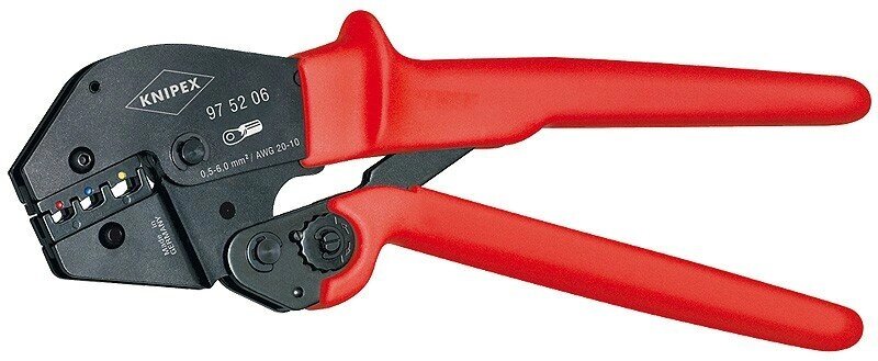 Клещи для опрессовки, также для работы обеими руками KNIPEX 97 52 06 KN-975206 от компании MetSnab - фото 1