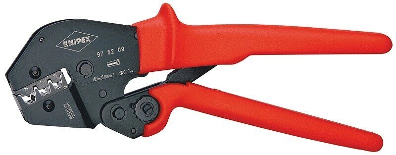 Клещи для опрессовки, также для работы обеими руками KNIPEX 97 52 09 KN-975209 от компании MetSnab - фото 1