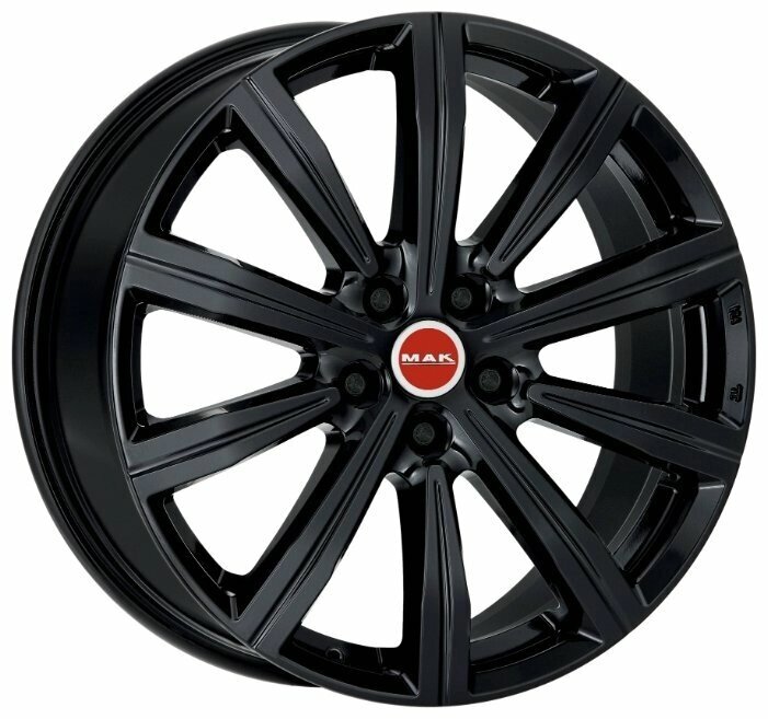 Колесный диск Mak Birmingham 8x19/5x112 D66.6 ET28 Gloss Black от компании MetSnab - фото 1