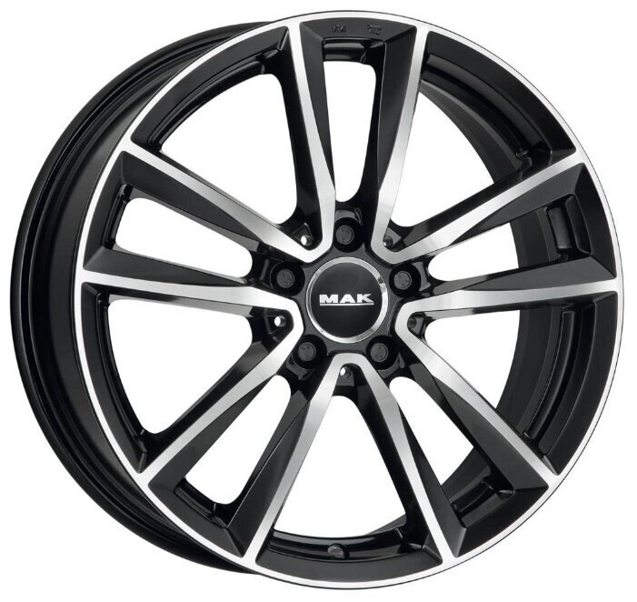 Колесный диск Mak Bremen 7.5x18/5x112 D66.6 ET42 Black mirror от компании MetSnab - фото 1