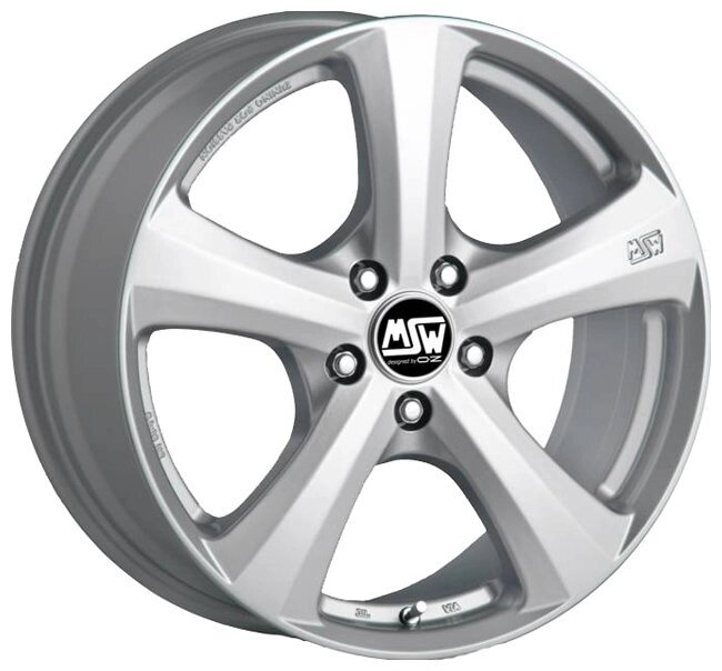 Колесный диск MSW 19 7x16/5x110 D65.06 ET35 Full Silver от компании MetSnab - фото 1