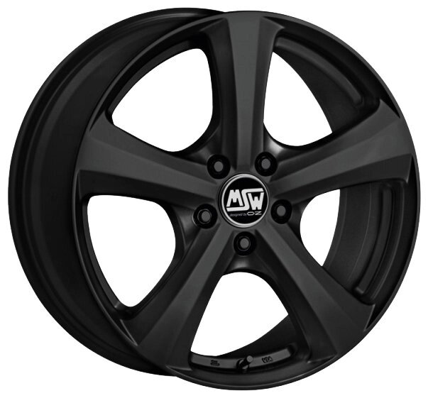 Колесный диск MSW 19 7x16/5x112 D66.6 ET47 Matt Black от компании MetSnab - фото 1