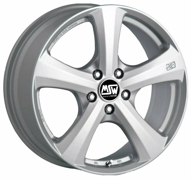 Колесный диск MSW 19 7x17/5x105 D56.6 ET40 Full Silver от компании MetSnab - фото 1