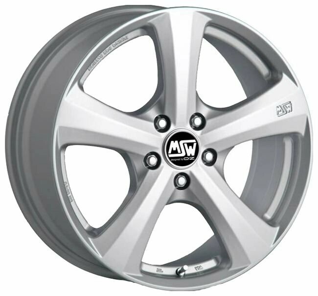 Колесный диск MSW 19 8x17/5x112 D66.6 ET26 Full Silver от компании MetSnab - фото 1