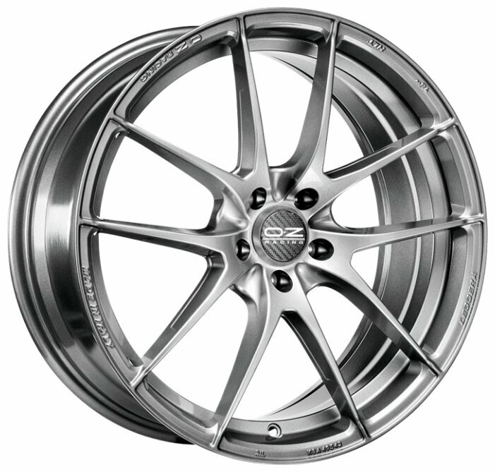 Колесный диск OZ Racing Leggera HLT 7.5x17/5x114.3 D75 ET45 Grigio Corsa Bright от компании MetSnab - фото 1