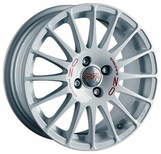 Колесный диск OZ Racing Superturismo WRC 7x17/5x114.3 D75 ET45 White от компании MetSnab - фото 1