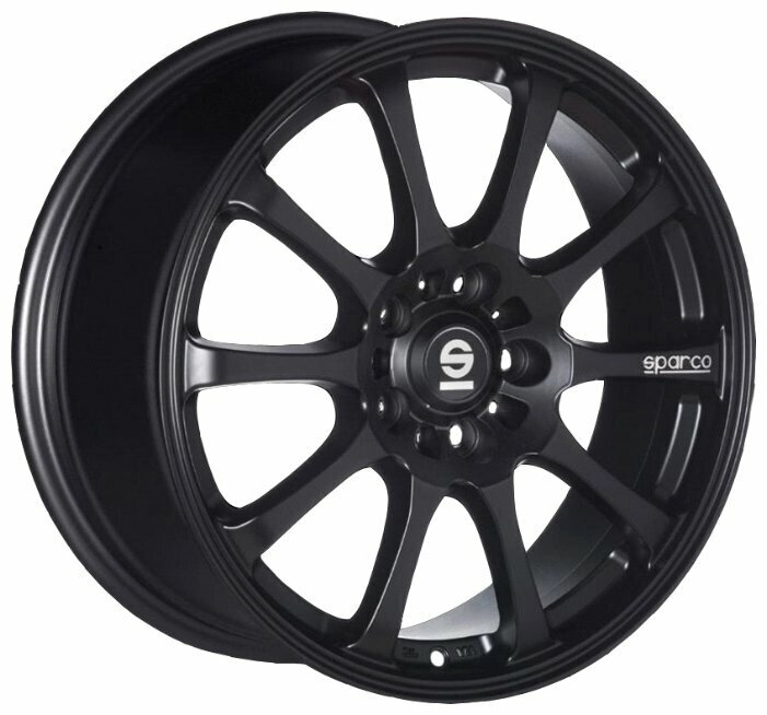 Колесный диск Sparco Wheels Drift 6.5x15/4x100 D68 ET37 Matt Black от компании MetSnab - фото 1