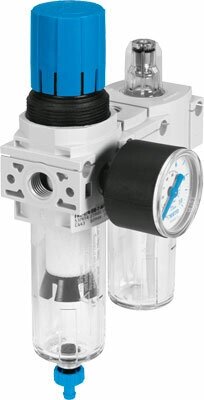 Комбинация блоков подготовки воздуха Festo FRC-1/4-DB-7-MINI-KA от компании MetSnab - фото 1