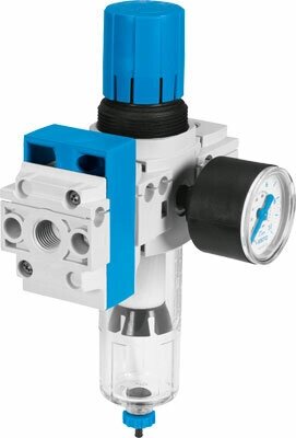 Комбинация блоков подготовки воздуха Festo LFR-1/4-DB-7-MINI-KB от компании MetSnab - фото 1