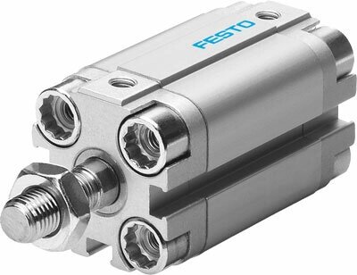 Компактный цилиндр Festo ADVU-25-10-A-P-A от компании MetSnab - фото 1