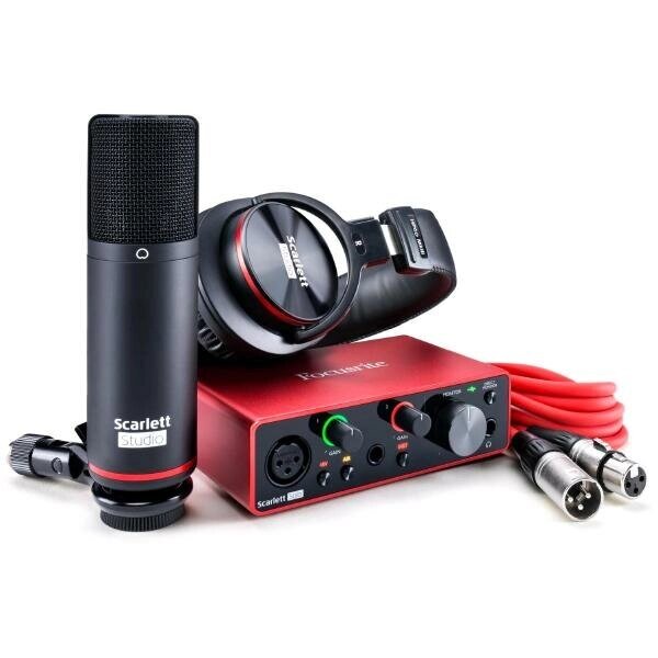 Комплект для записи Focusrite Scarlett Solo Studio 3rd Gen от компании MetSnab - фото 1