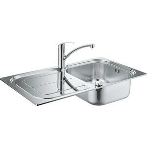 Комплект кухонной мойки Grohe K300 Sink Bundle 45-S со смесителем Eurosmart (31565SD0) от компании MetSnab - фото 1