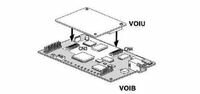 Комплект: L60-VOIB + L60-VOIU, модуль IP телефонии на 8 каналов от компании MetSnab - фото 1