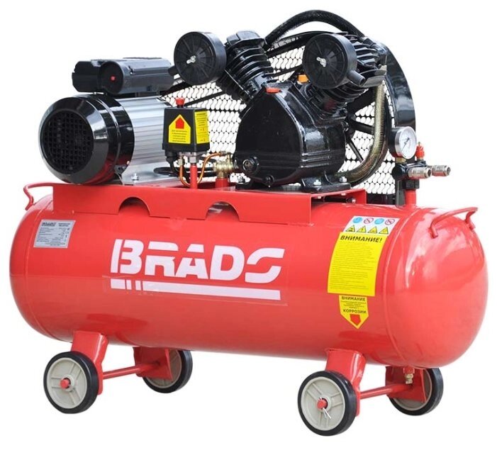 Компрессор масляный Brado IBL2070A, 70 л, 2.2 кВт от компании MetSnab - фото 1