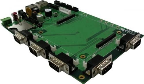 Компьютер MOXA EM-1240-T-LX бескорпусной, с 4 x RS-232/422/485, 2 x Ethernet, SD, на базе µLinux 2.6 на расширенный от компании MetSnab - фото 1