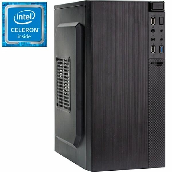 Компьютер PRO-1496267 Intel Celeron G4930 3200МГц, Intel H310, 8Гб DDR4 2400МГц, SSD 240Гб, HDD 1Тб, Intel UHD Graphics от компании MetSnab - фото 1