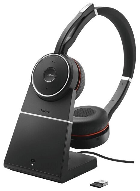 Компьютерная гарнитура Jabra Evolve 75+ MS Stereo от компании MetSnab - фото 1