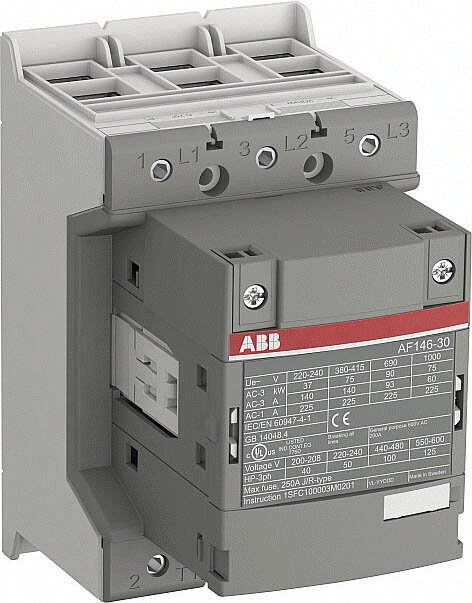 Контактор AF116-30-00-13 с катушкой управления, ABB (1SFL427001R1300) от компании MetSnab - фото 1