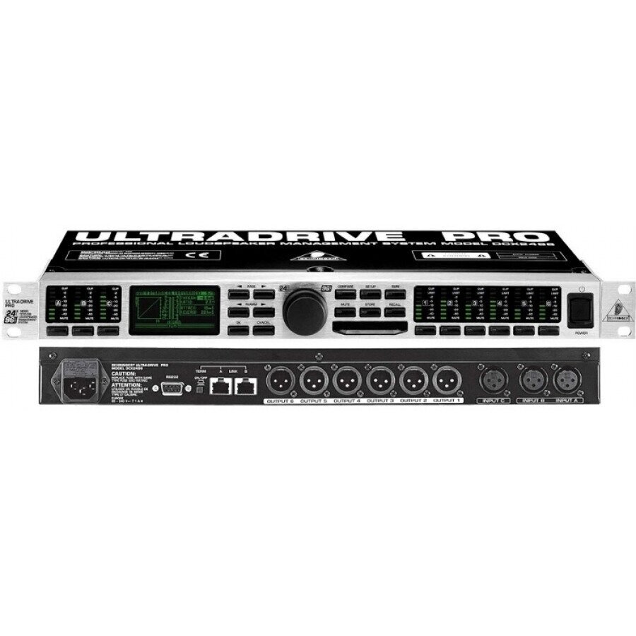 Контроллер/аудиопроцессор BEHRINGER DCX 2496 ULTRA-DRIVE PRO от компании MetSnab - фото 1