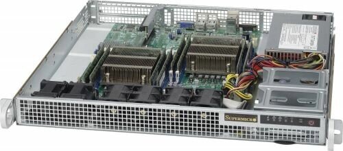 Корпус серверный 1U Supermicro CSE-514-505 от компании MetSnab - фото 1