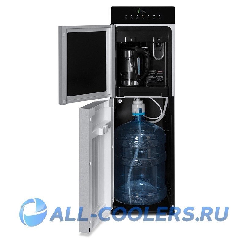 Кулер для воды с нижней загрузкой напольный Ecotronic M15-LXKEM silver от компании MetSnab - фото 1