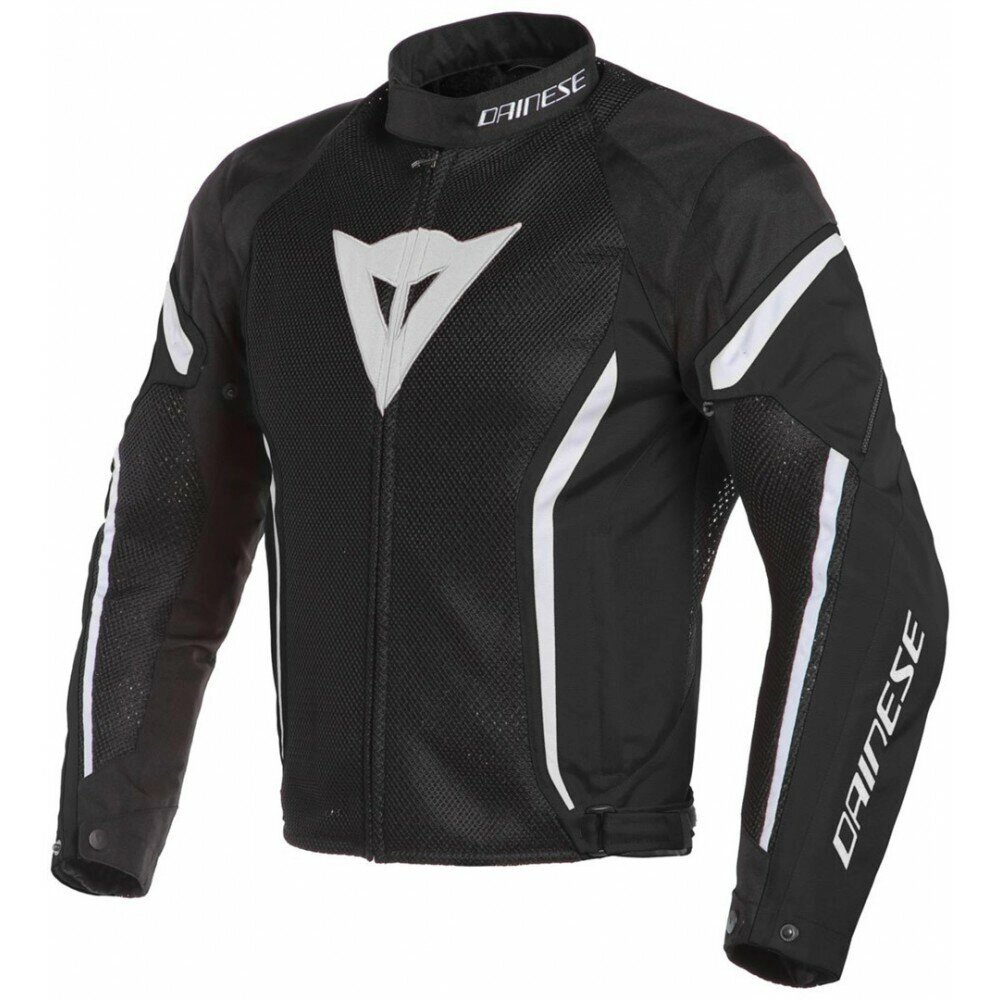 Куртка текстильная Dainese Air Crono 2 Black/Glacier-Gray/Black 46 от компании MetSnab - фото 1