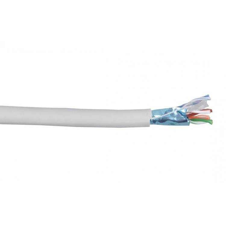 LC1-C604-311 ITK Кабель связи витая пара F/UTP, кат. 6 4x2х23AWG solid, PVC, 305м, серый 121203-00060 от компании MetSnab - фото 1