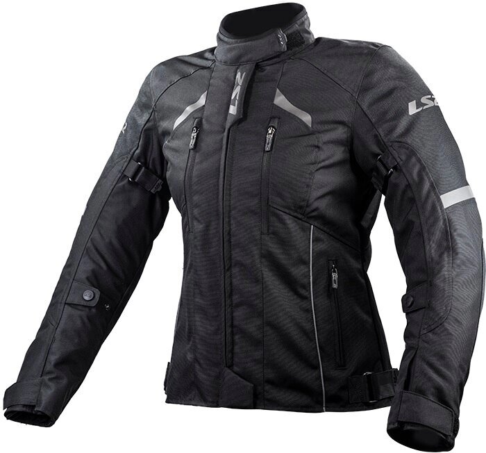 LS2 Мотокуртка женская SERRA LADY JACKET черный от компании MetSnab - фото 1