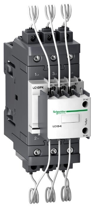 Магнитный пускатель (контактор) для емкостной нагрузки Schneider Electric LC1DPKM7 от компании MetSnab - фото 1