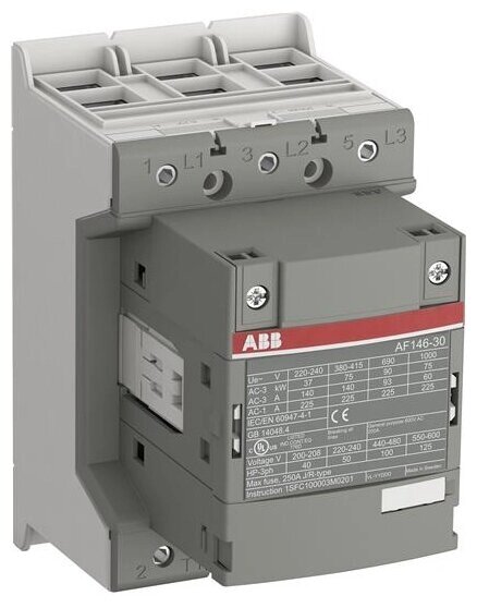 Магнитный пускатель/контактор перемен. тока (ac) ABB 1SFL467001R1100 от компании MetSnab - фото 1